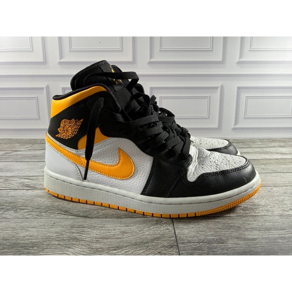 Size 11 - Air Jordan 1 SE Mid White Laser Orange W